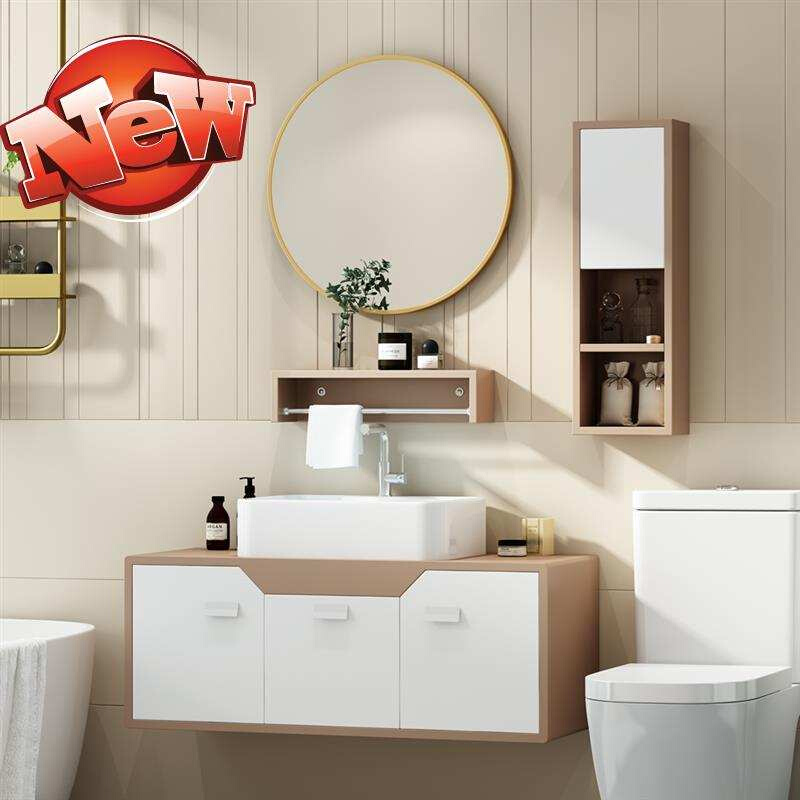 浴室柜组合小户型卫生间洗手盆洗脸盆柜现代简◆新款◆约北欧洗面