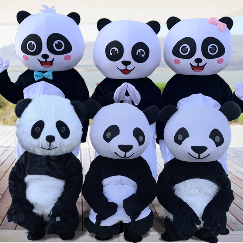 大熊猫卡通人偶服装国宝熊猫行走人偶卡通道具服装全友家私熊猫