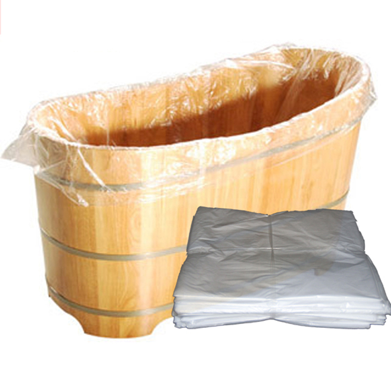加厚泡澡袋一次性木桶浴袋泡浴袋塑料浴缸套膜折叠美容院浴桶袋子
