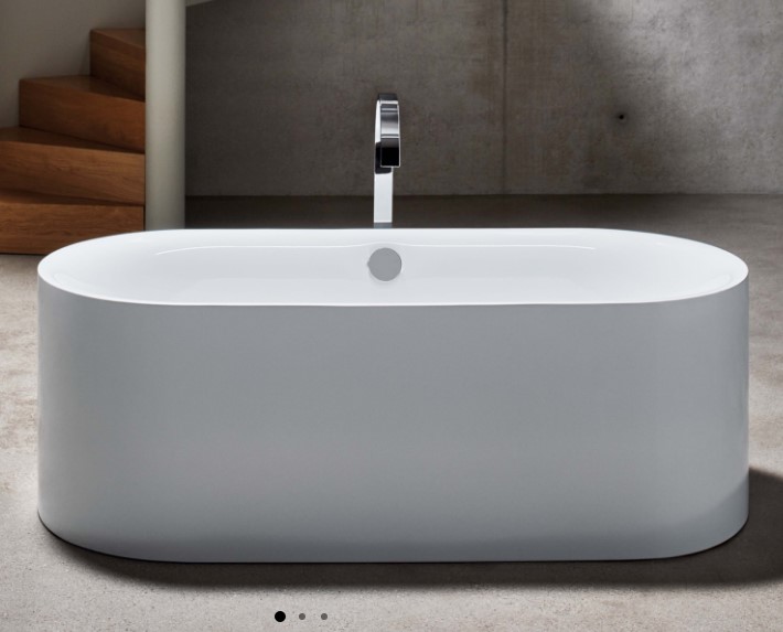 德国原装BETTE独立式浴缸一体无缝贝蒂3465CFXXS 170白色钢板搪瓷