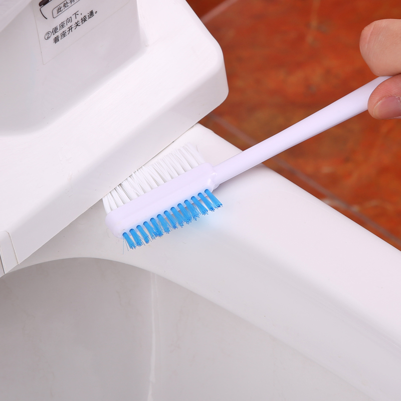 日本AISEN 卫生间缝隙清洁刷马桶刷厕所刷坐便器刷子带盒子