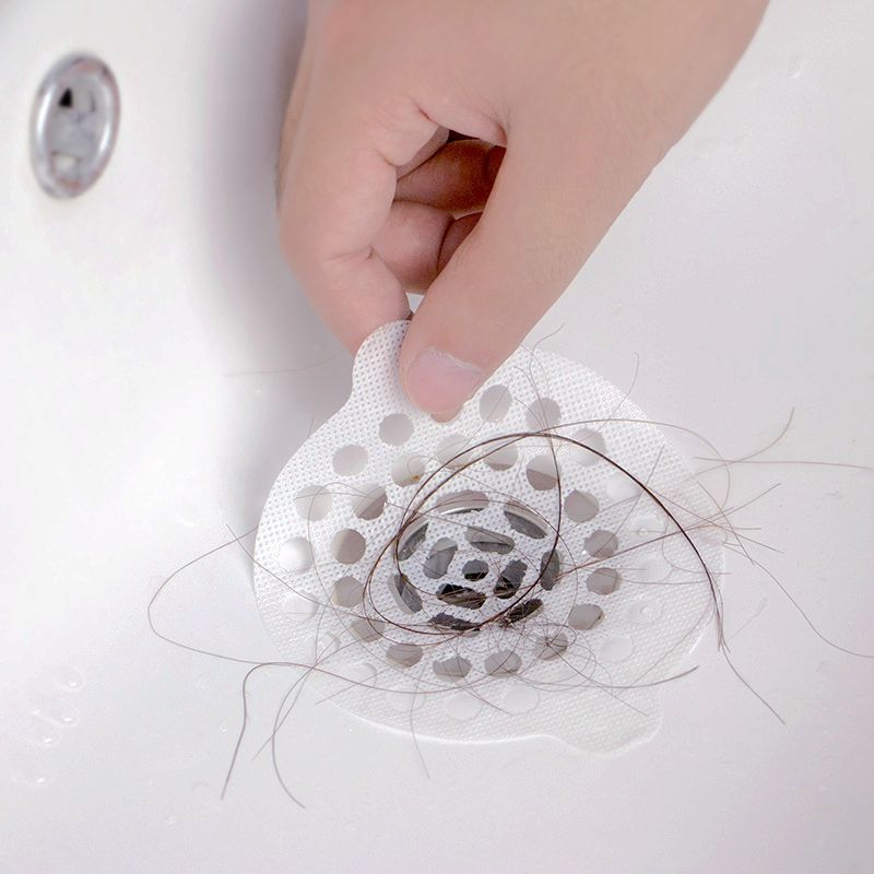 一次性地漏贴卫生间下水道拦头发防堵神器浴缸水槽过滤网地漏贴纸
