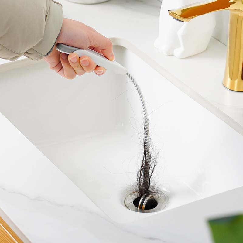 管道疏通器下水道毛发清理刷洗手洗脸池头发疏通棒清洁钩神器工具