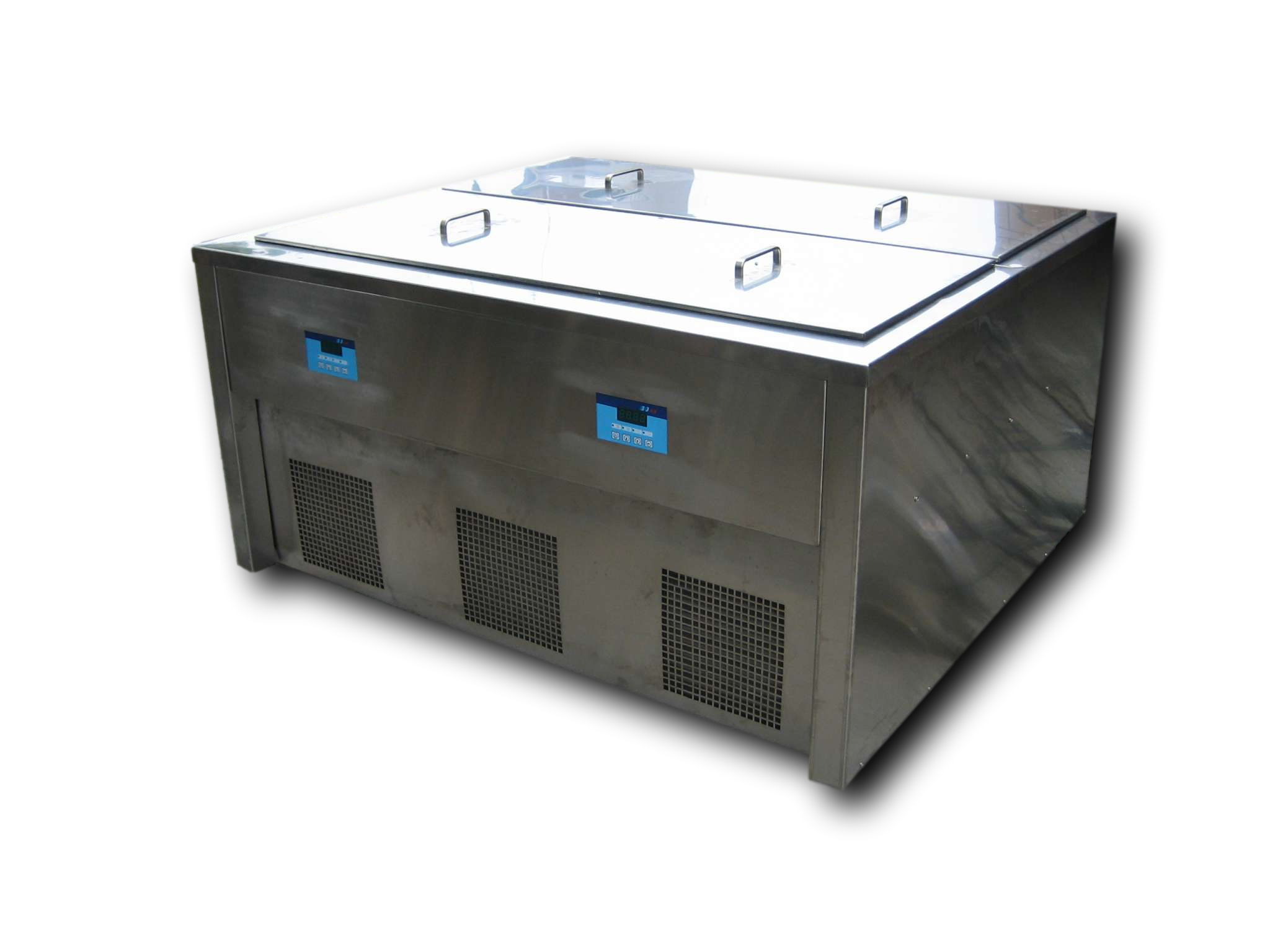 杭州保恒精密高低温双槽恒温水槽不锈钢试验水箱制冷加热一体水浴