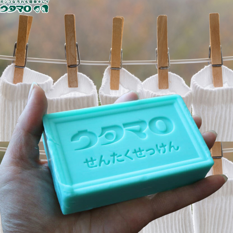 进口日本东邦强力去污洗衣皂内衣去黄增白皂家用去污渍洗袜子肥皂
