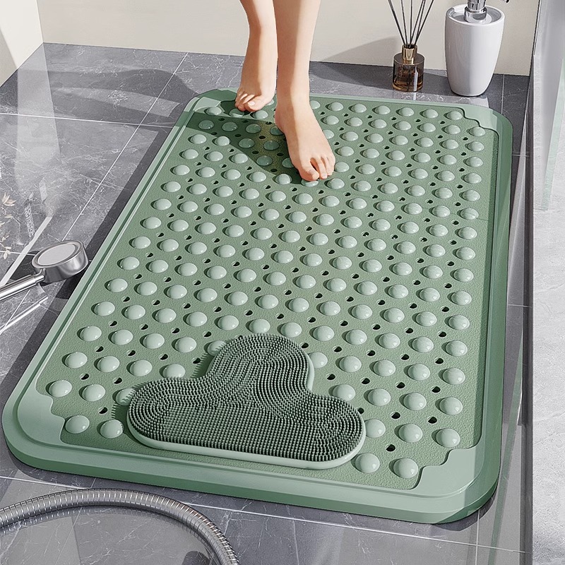 洗澡间防滑垫浴室地垫卫生间淋浴洗澡垫子儿童脚垫环保TPE吸水垫