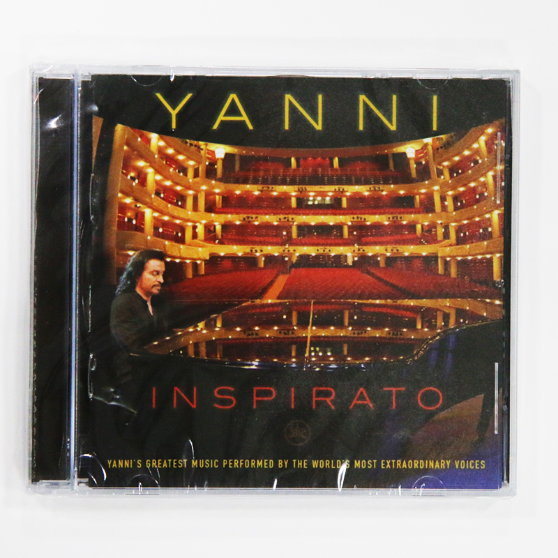 正版雅尼专辑 Yanni Inspirato 励志 CD唱片+歌词本
