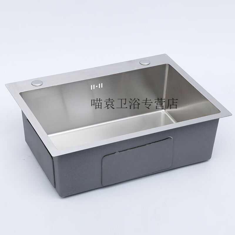 不锈钢手工盆洗菜盆加厚不锈钢洗菜池不锈钢水槽单槽2.0厚6045