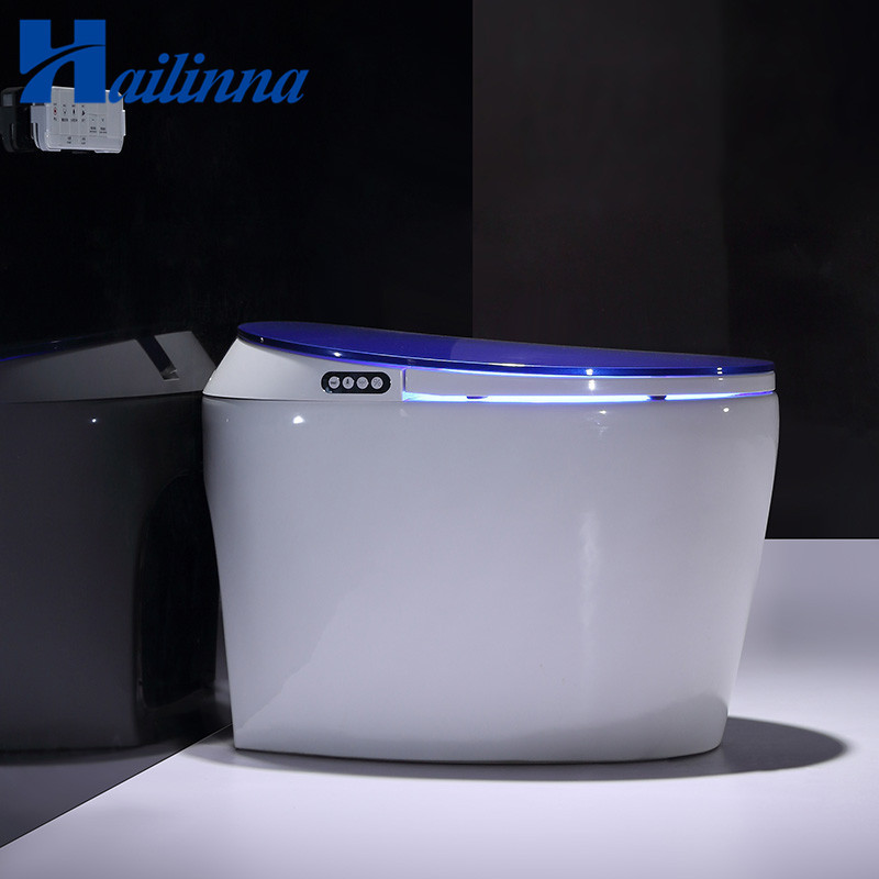 卫浴智能马桶一体机座便器即热型无水箱全自动冲洗烘干坐便器