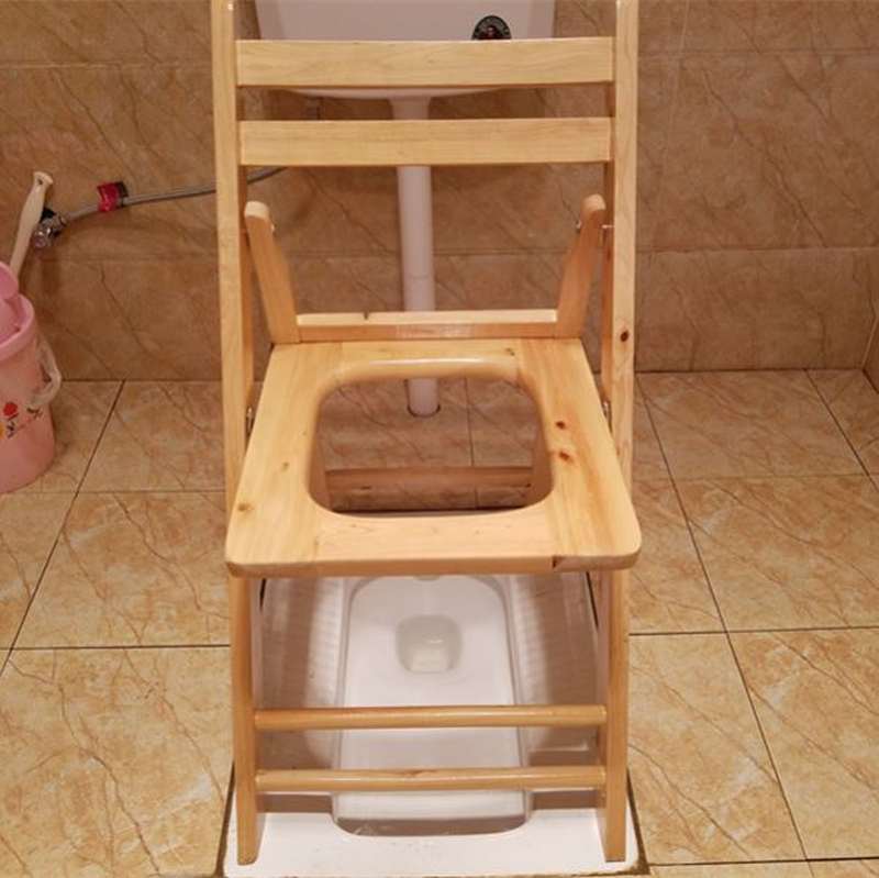 坐着上厕所的凳子孕妇蹲便改坐便马桶神器可移动腿脚不便坐便器