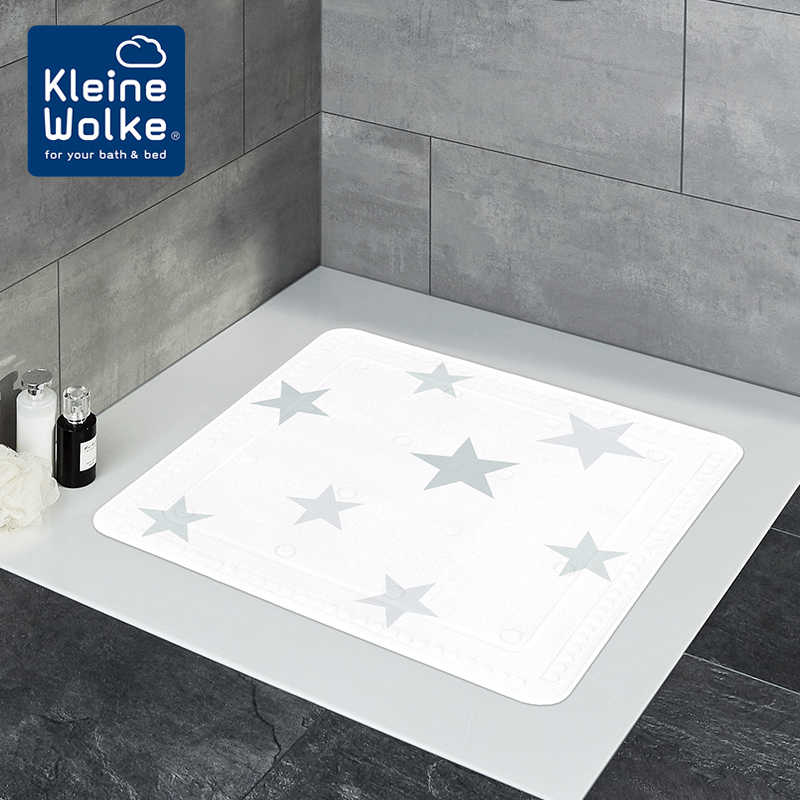 Kleine Wolke德国进口PVC浴室防滑垫子洗澡脚垫卫生间地垫浴缸垫