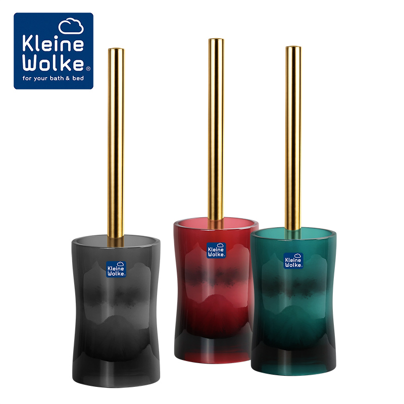 Kleine Wolke德国进口树脂马桶刷无死角家用厕所刷卫生间清洁套装