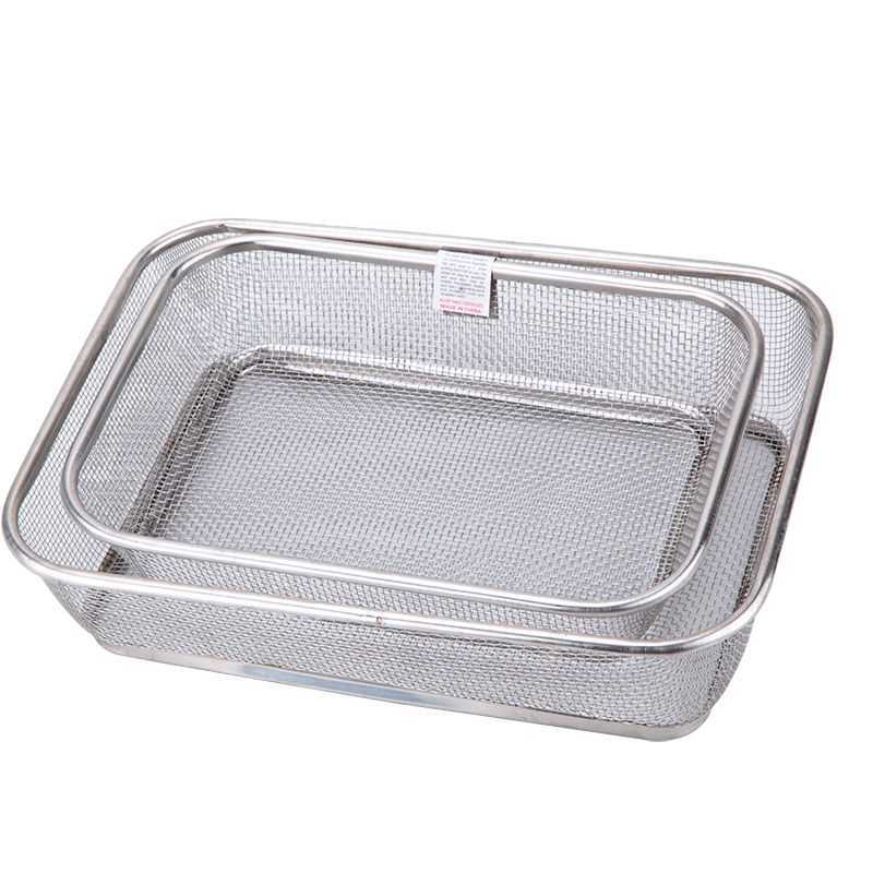厨房大小号水槽沥水架碗淘米洗菜洗水果可伸缩不锈钢水池过滤网篮
