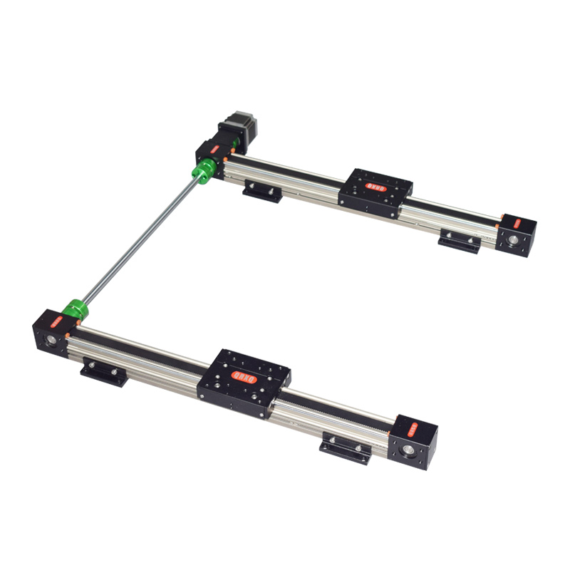QRXQ直线同步带线性模组十字工作台滑台定制龙门线轨数控滑台导轨