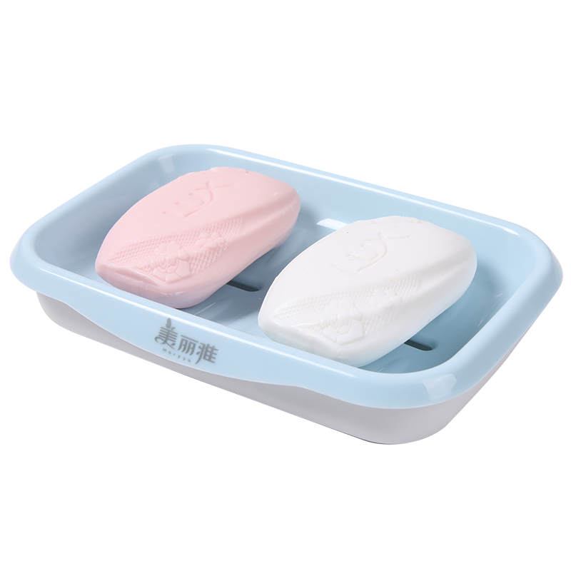 美丽雅巨无霸皂盒颜色随机超大塑料加厚耐摔纯色香皂盒卫浴卫生间