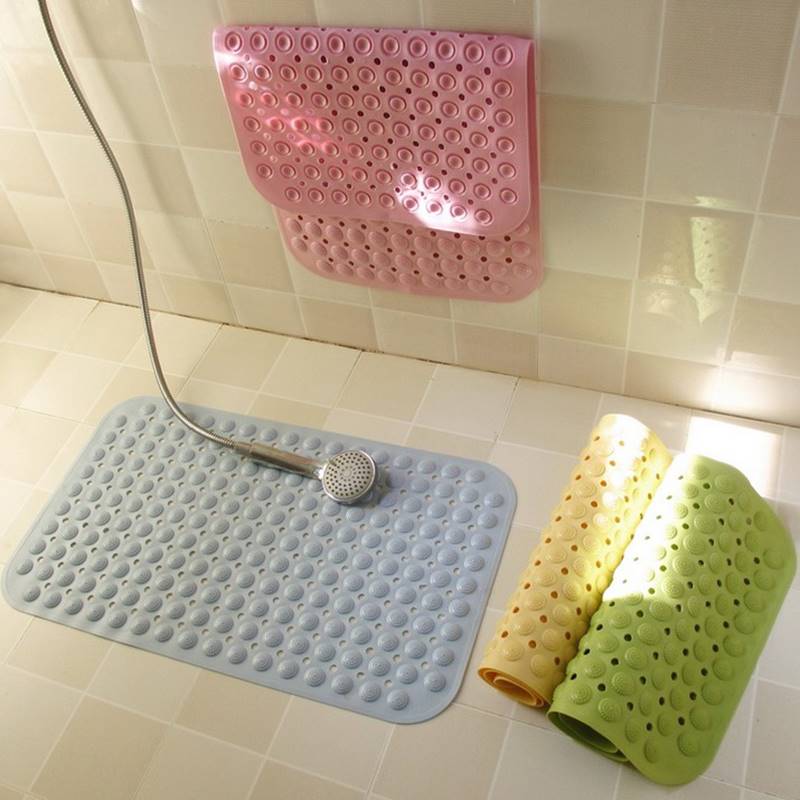 浴室防滑垫PVC浴缸卫生间孕妇儿童防摔吸盘地垫夏天洗澡冲凉垫子