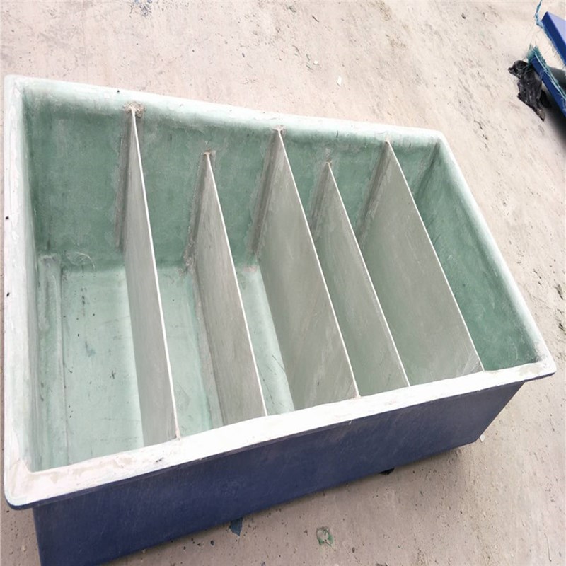 新品吉林 玻璃质多功能水箱 玻璃钢蓄集池 玻璃钢a水水槽 j品钢卖