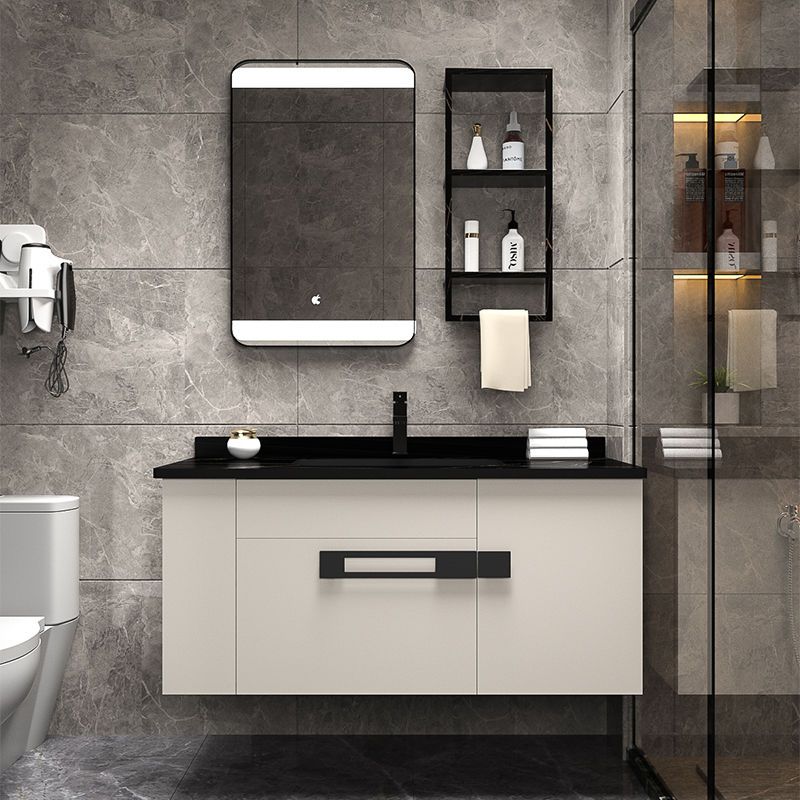 不锈钢浴室柜组合现代简约洗脸柜卫生间洗漱台智能镜柜304卫浴柜