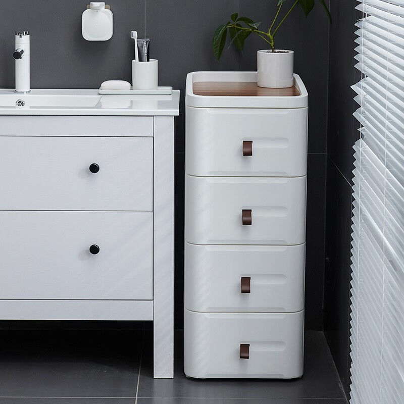 品质好物54CM卫生间厕所防水置物架洗手间落地夹缝收纳柜浴室马桶