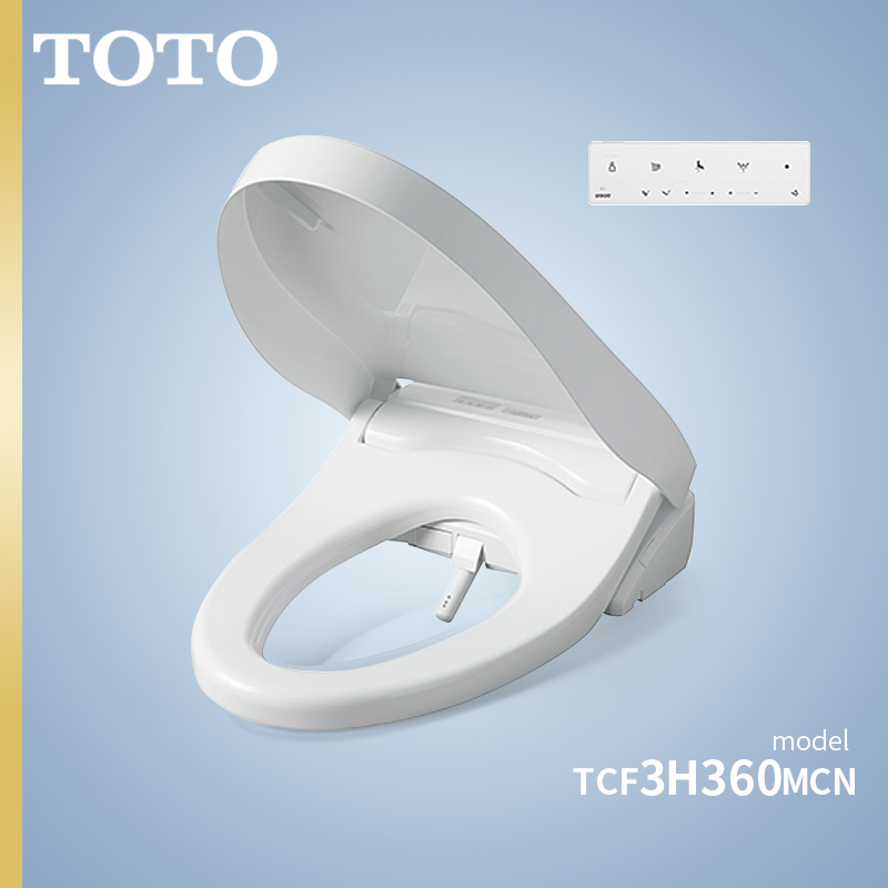 TOTO智能马桶盖TCF3H360MCN 即热卫洗丽遥控器电解水除菌 (03-A)