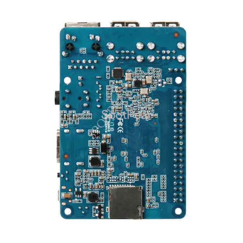 香蕉派BPI-M2 Berry主板全志V40芯片单板计算机 兼容树莓派3B外形