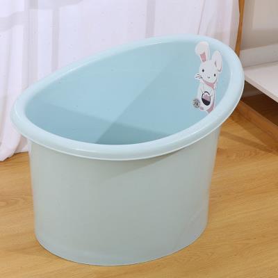 宝宝洗澡桶圆桶洗澡盆0一3岁婴儿儿童家用可坐一体圆形浴缸游泳桶