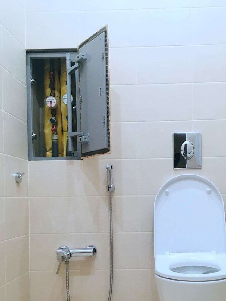 瓷砖隐形检修口卫生间浴缸检修门消防栓地暖分水器遮下水管道空调