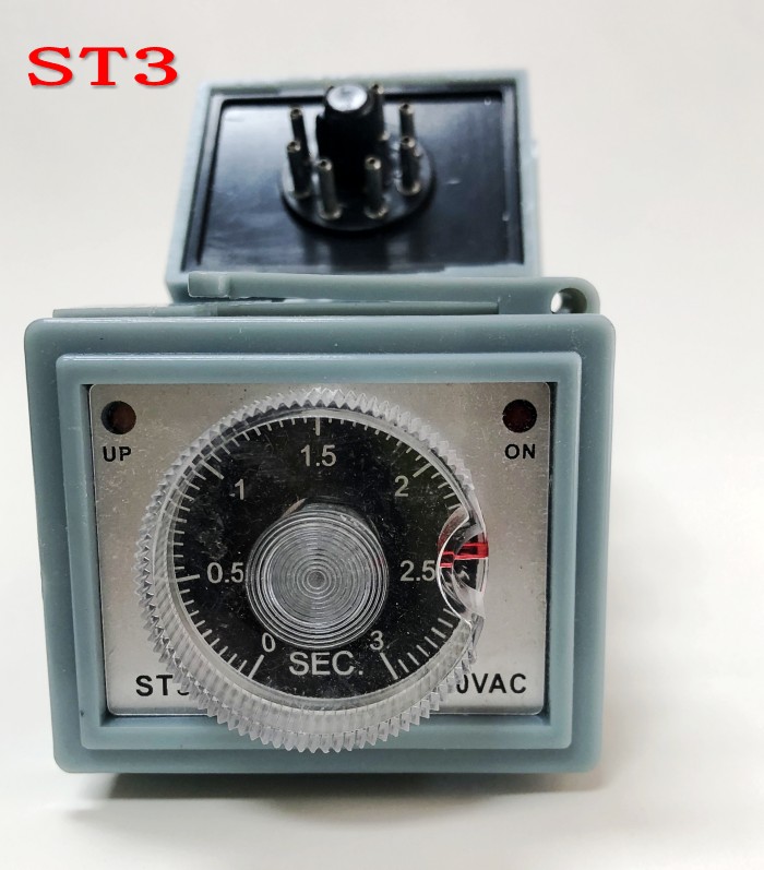 多奇脚踏封口机ST3时间继电器温度调节开关控制线路板定时器