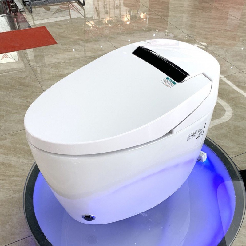 品莎智能马桶全自动一体式坐便器陶瓷电动家用带妇洗加热自动冲水