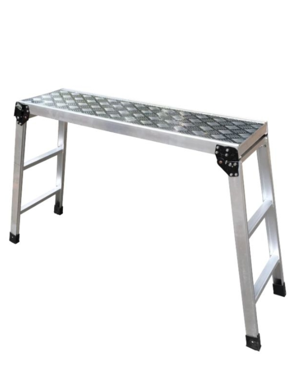 定制永攀铝合金多功能装修折叠马凳升降脚手架便携刮腻子家用平台