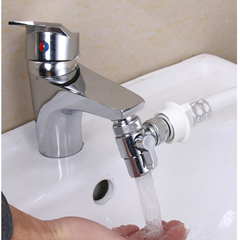 洗衣机水管接口对接器水龙头多功能接头快速转换器转接头卡扣式