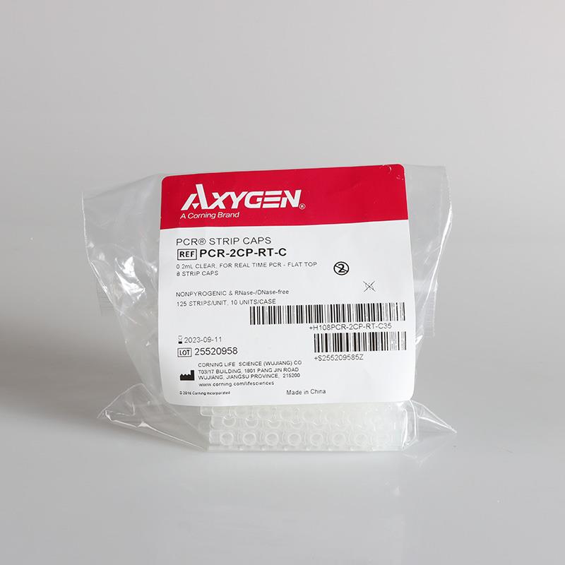 Axyn 爱思进0.2ml八连管PCR-0208-C八联管八连排8联管8排管平盖