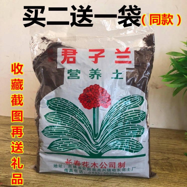 新品天然君子兰花泥专用腐叶营养土包邮绿植养花种菜家庭园艺肥料