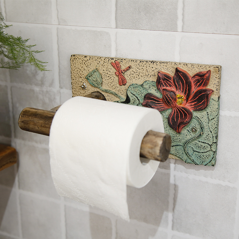 卫生间纸巾架免打孔纸巾盒卫浴壁挂创意卷纸架 厕所卫生纸置物架