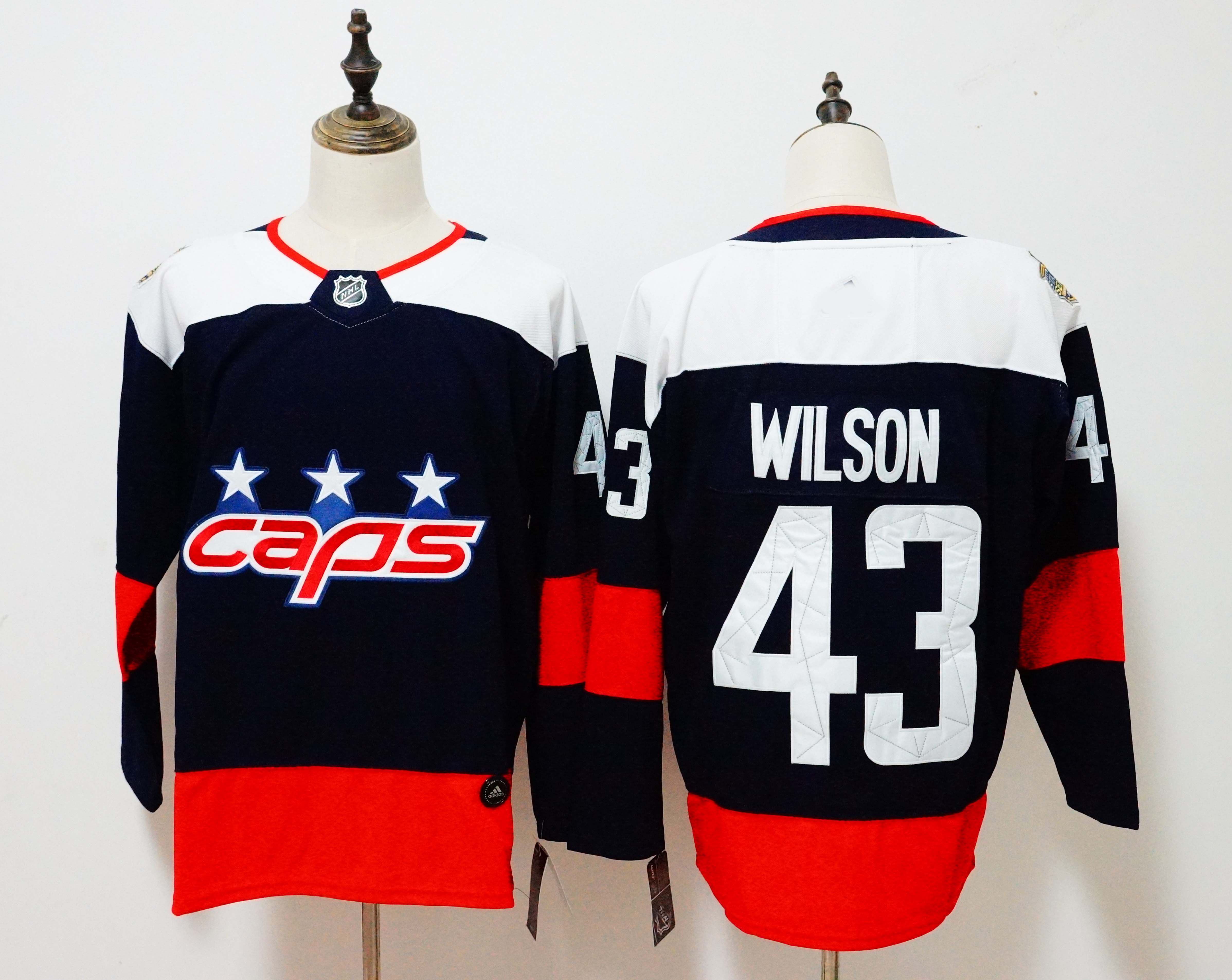 Washington Capitals 华盛顿首都队冰球服 可定做 秋冬球衣