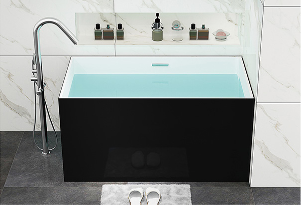 欧洲超现代风格LULAVI典雅家用LV106017小户型民宿简约情侣浴缸