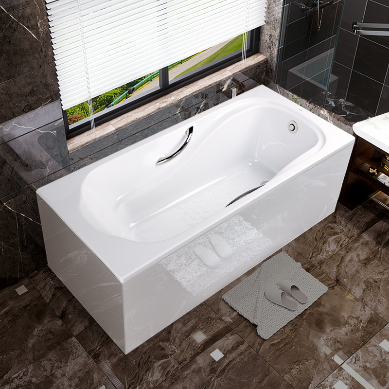 TOTO浴缸PAY1550/1750HP嵌入式亚克力无裙边家用成人泡澡1.5/1.7M