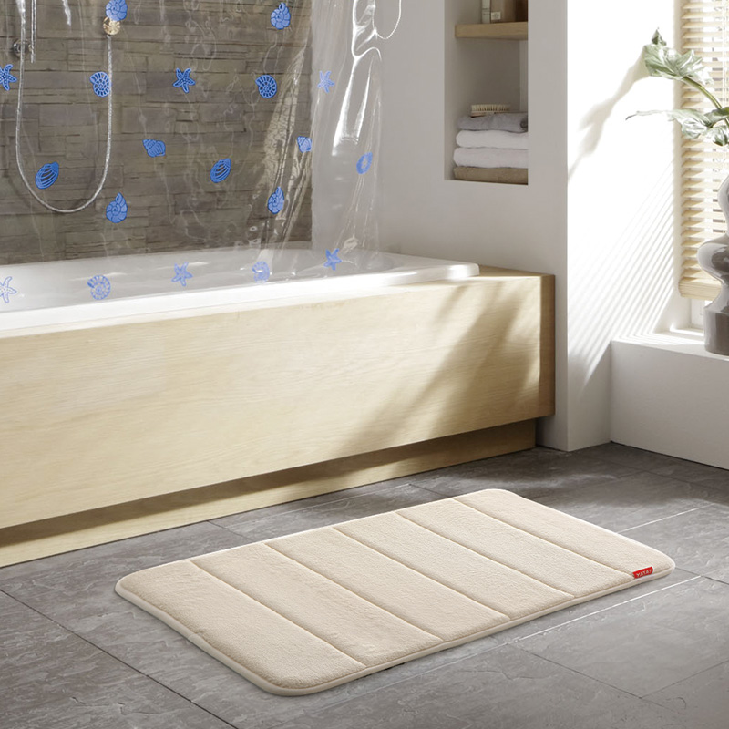 西班牙Tatay 浴室地垫 柔软舒适有脚感强吸水卫浴脚垫 可机洗
