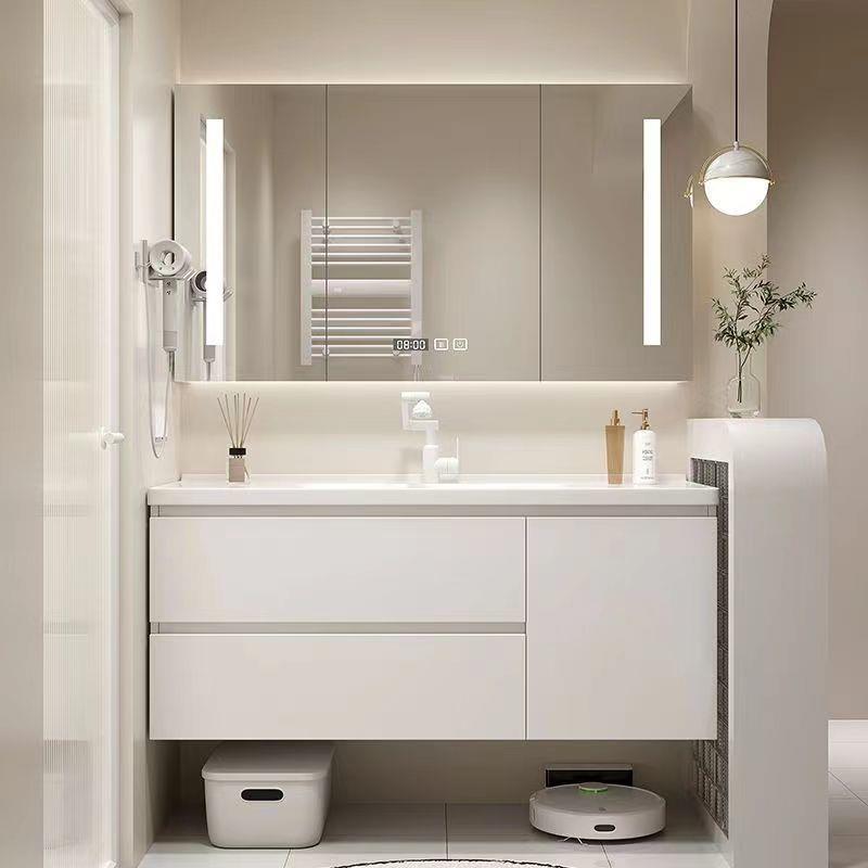 卫生间新款盆浴室柜组合一体陶瓷现代简约洗脸盆柜洗手盆卫浴套装