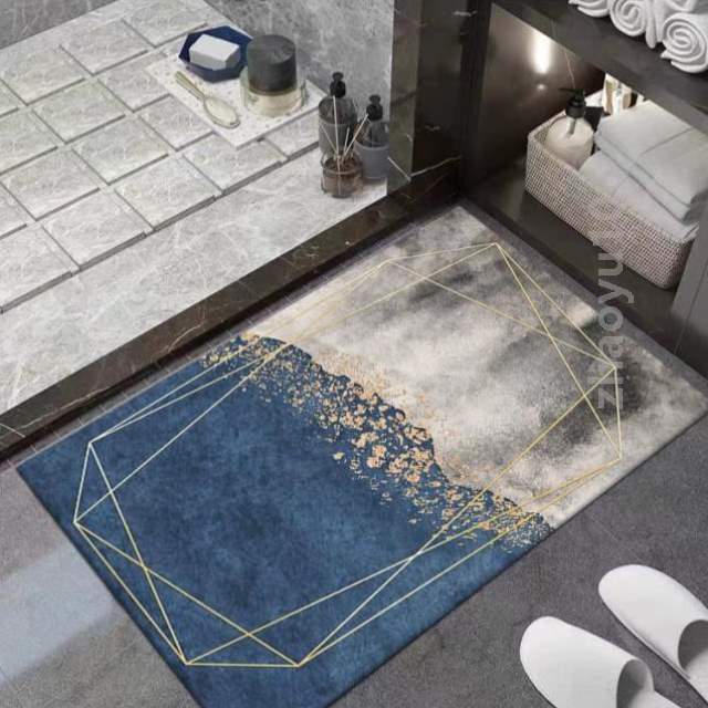 浴缸垫防滑耐脏{地硅藻卫生间速干泥门口吸水垫子厕所浴室地毯脚