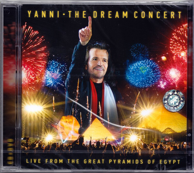原装进口 Yanni 雅尼 梦想音乐会-埃及吉萨大金字塔实况 CD+DVD