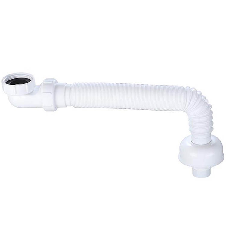 浴缸下水管淋浴房木桶下水器配件45防臭水池排水管浴盆塑料伸缩管