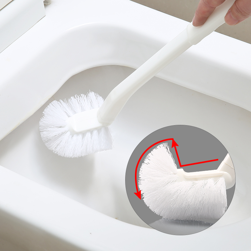 日本AISEN 马桶刷 长柄软毛刷 厕所刷 清洁刷 去污刷 刷子TL125