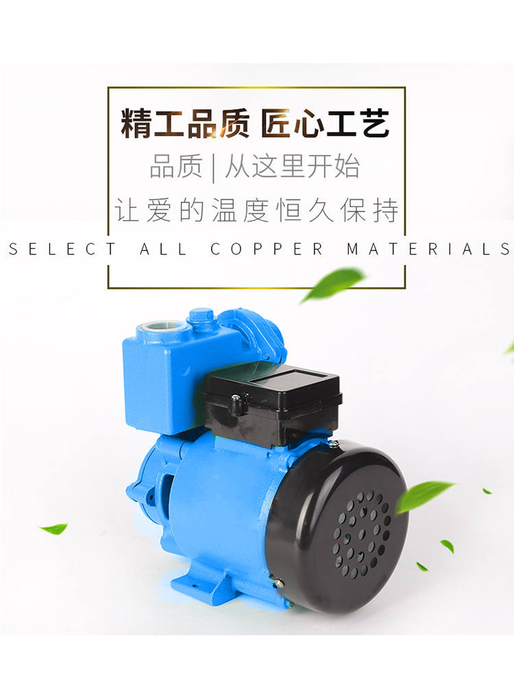 GP125W空调泵家用自吸泵吸水泵抽水机清水泵小型抽水泵循环泵自动