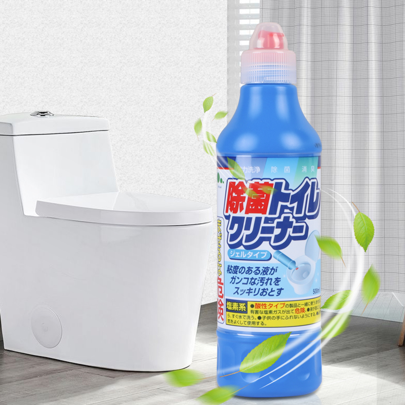 日本进口马桶清洁剂洗厕所强力除垢去黄尿渍洁厕灵去异味神器