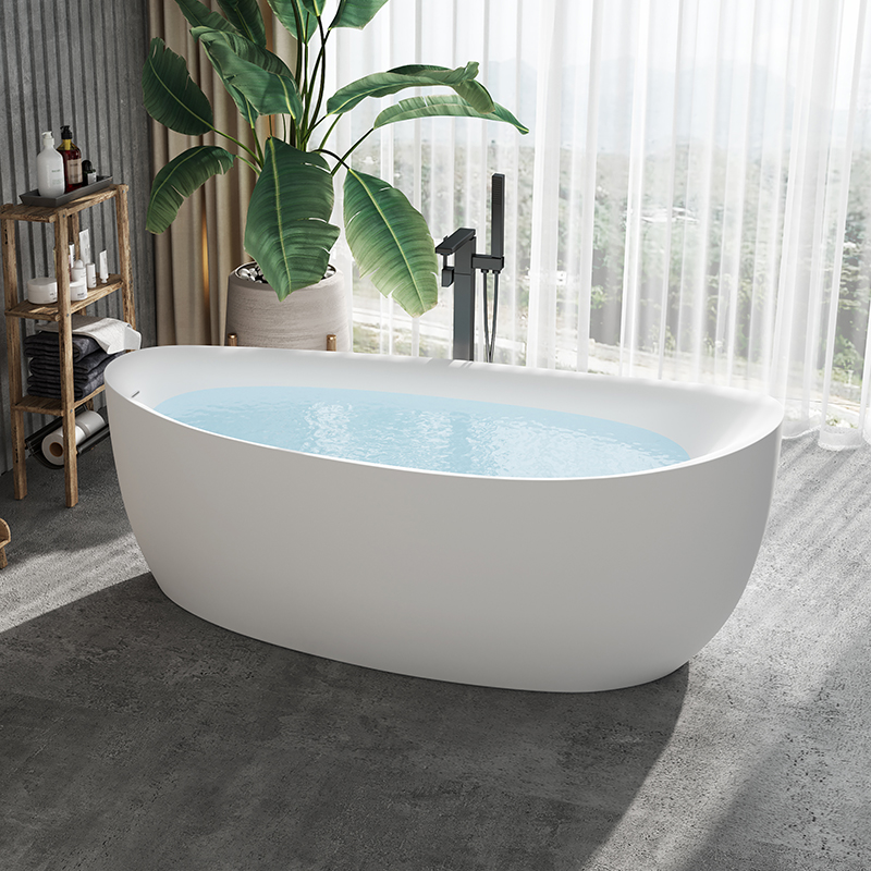 沃特玛独立式亚克力浴缸家用成人日式网红浴盆浴池