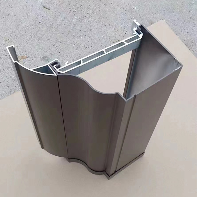 阳光房天沟水槽接水槽别墅雨水槽铝合金型材天沟雨水管型材2.0厚