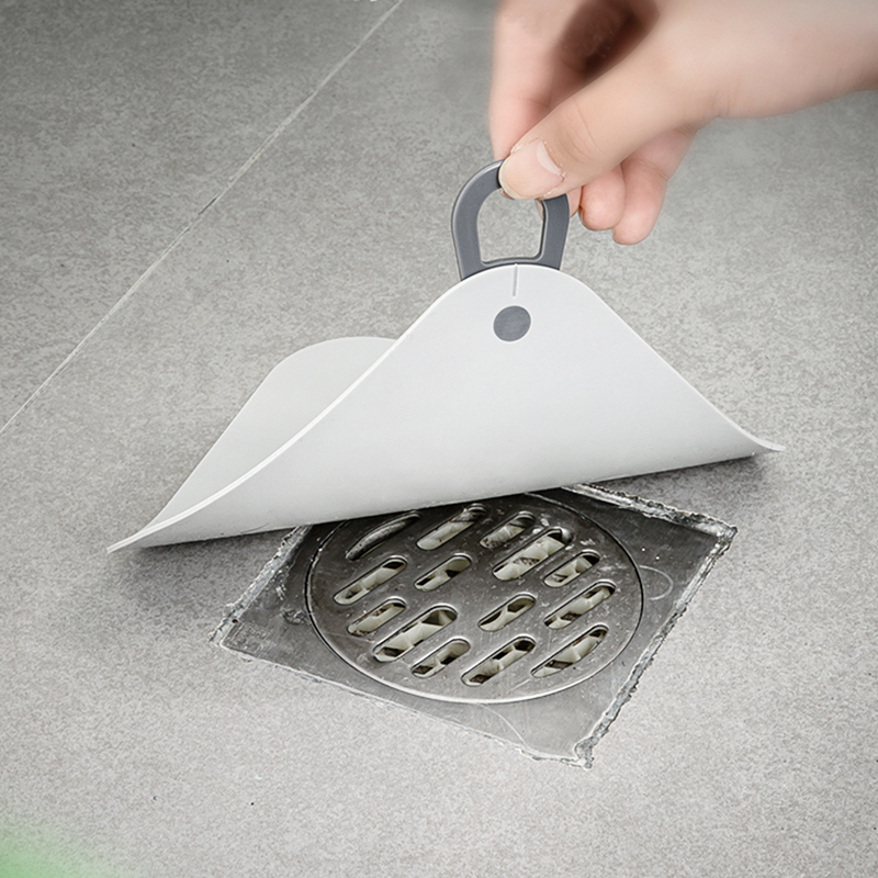 日本地漏防臭盖卫生间厕所下水道防返臭味虫封口硅胶垫水槽堵口器