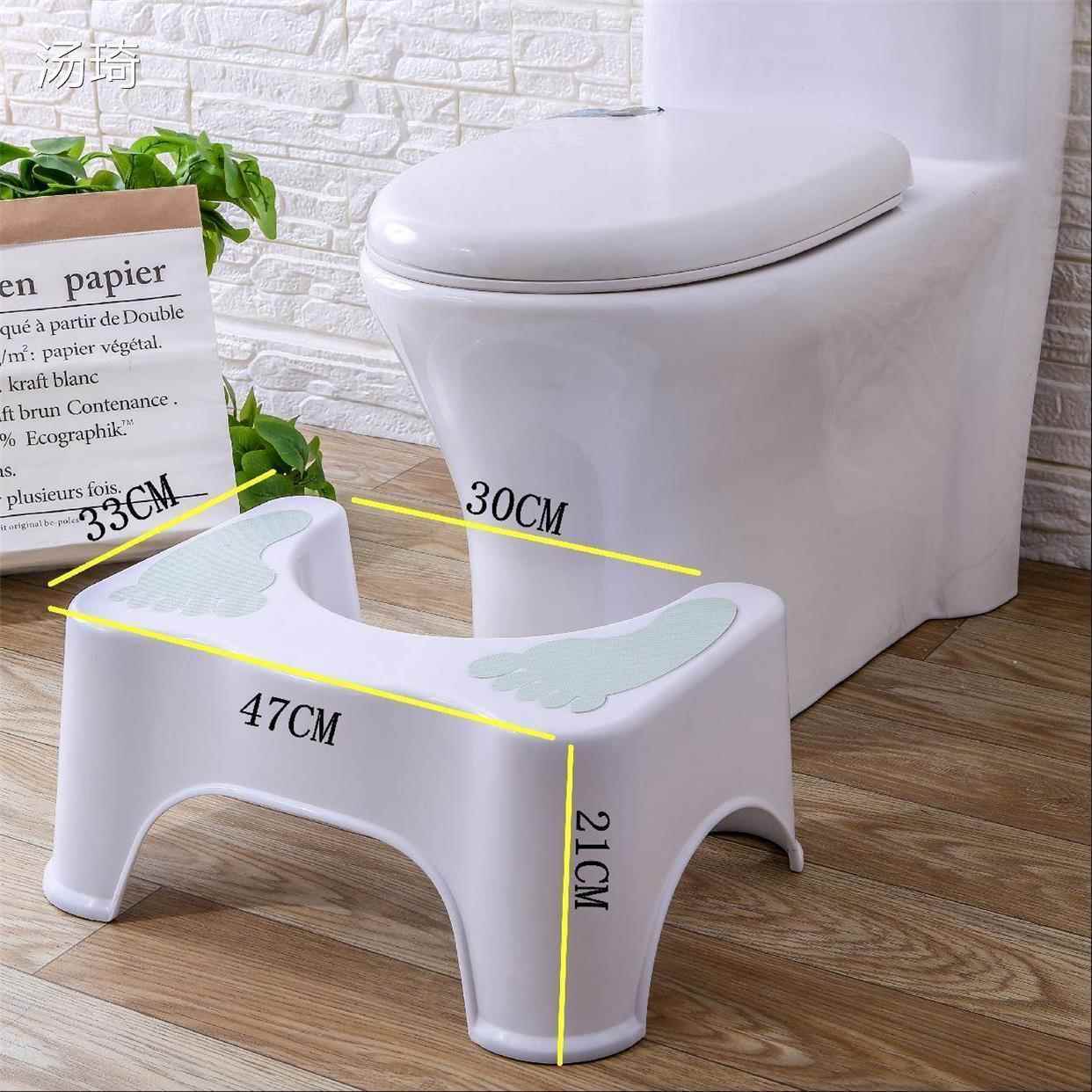 马桶凳塑料垫脚凳成人脚踏凳子儿童蹲坑孕妇厕所坐便踩凳