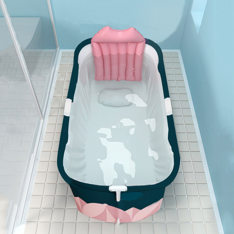 浴盖冬天儿童洗澡桶可折叠泡澡桶大人家用专用两双人情侣浴缸浴池